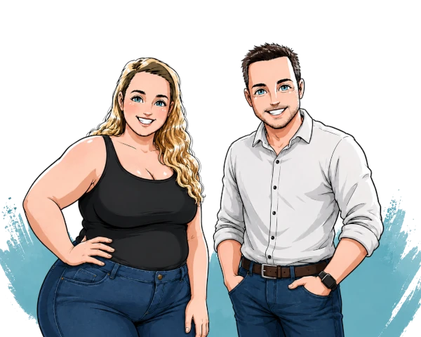 Malena Warnecke und Thomas Conrad